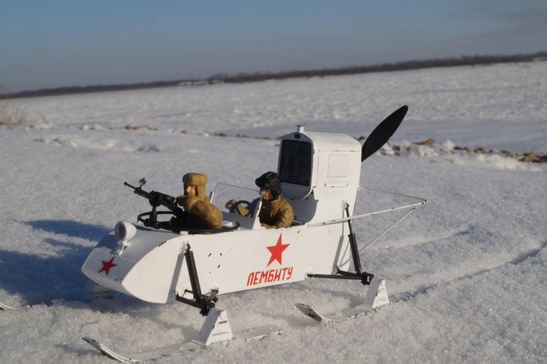 Конструктор арктика аэросани