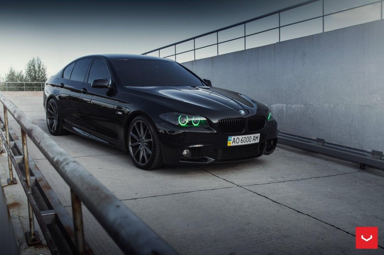 Bmw 5 f10 tuning black