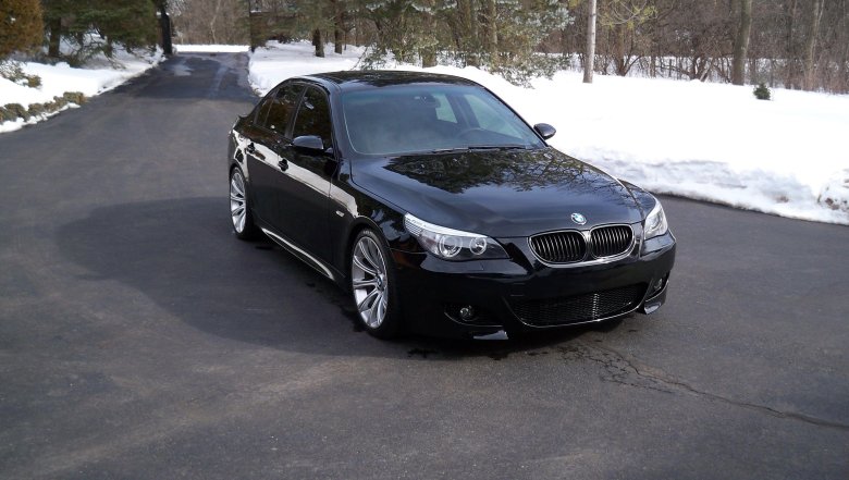 Bmw 5 e60 black