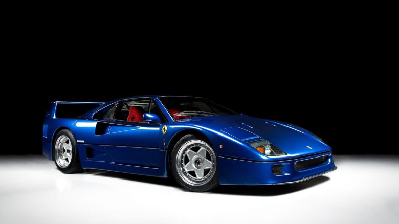 Ferrari f40 blue