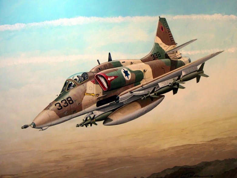 A-4e skyhawk израиль