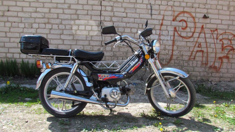 Дельта 4т. мопед delta