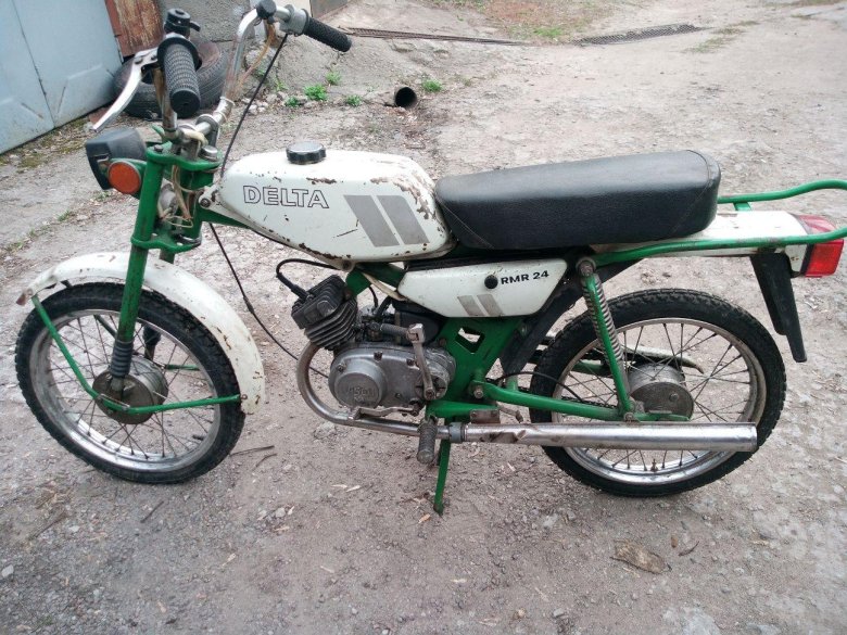 Мопед дельта rmr 24