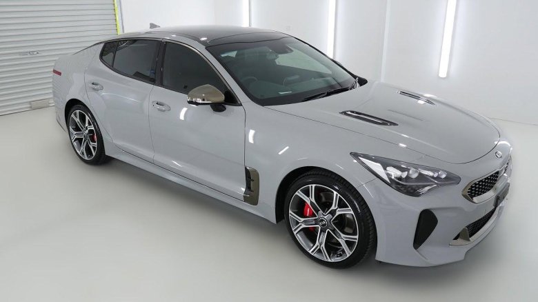 Kia stinger ceramic silver