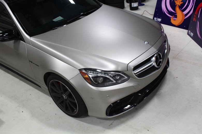 Mercedes e63 amg w212 grey matte
