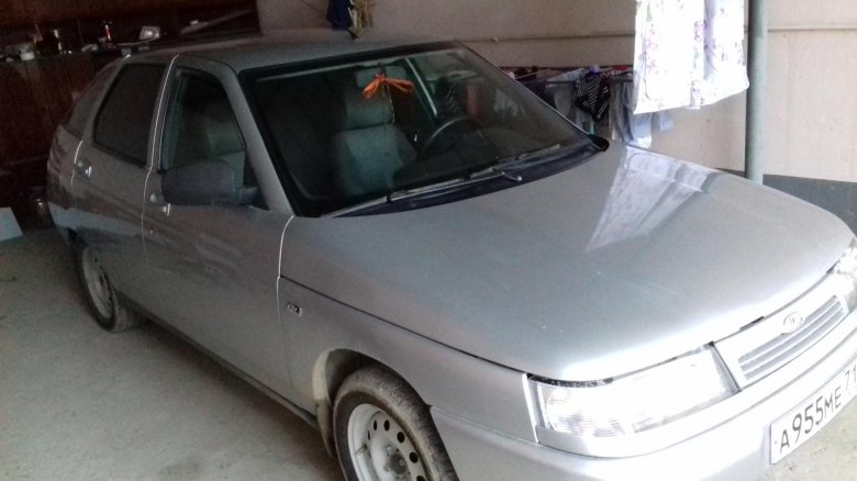 Светло серый ваз 2112