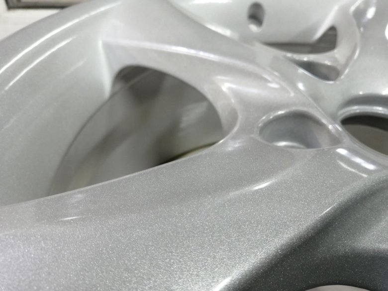 Серебристая порошковая краска