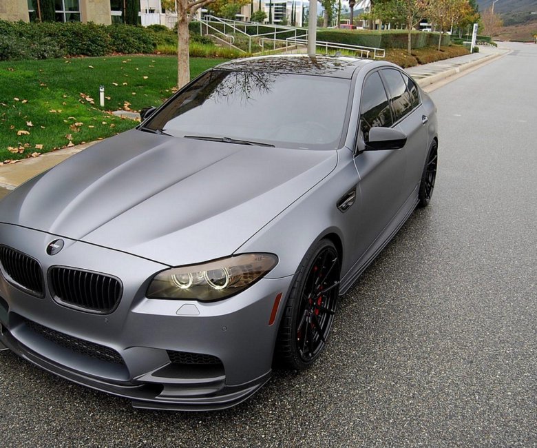Bmw f10 матовый серый
