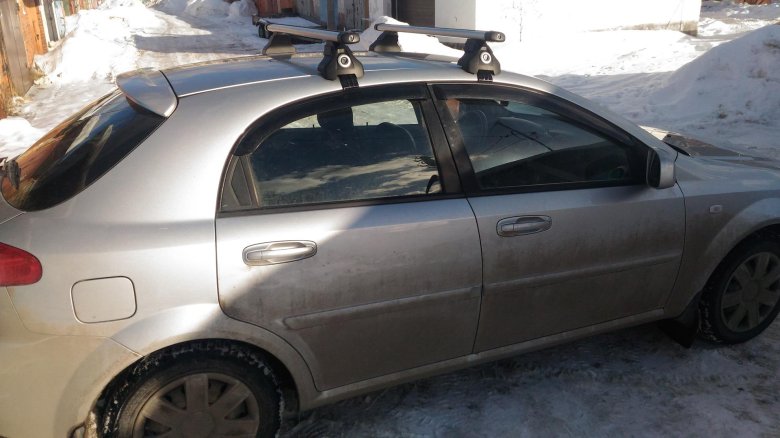 Багажник на крышу chevrolet lacetti хэтчбек