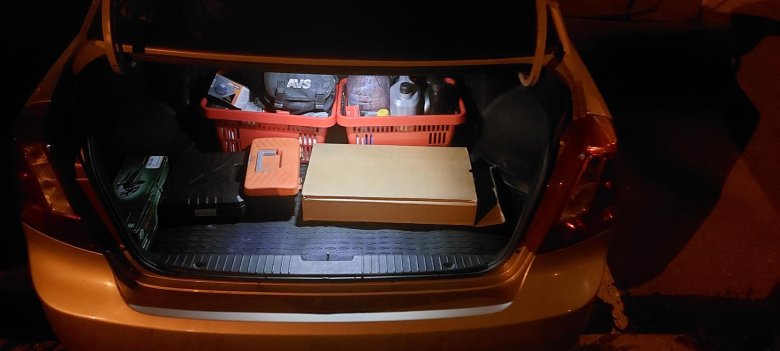 T5 подсветка багажника