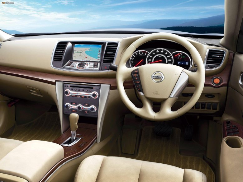 Nissan teana 2008 салон