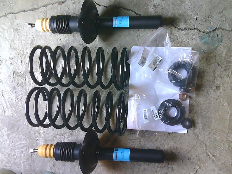 Передние амортизаторы ауди а6