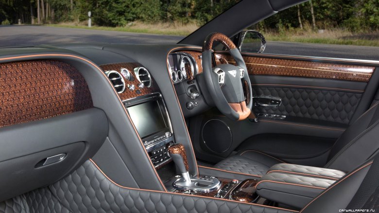 Bentley continental 2017 салон