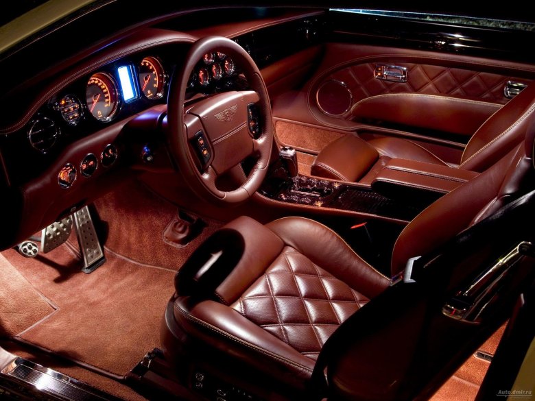 Bentley brooklands салон