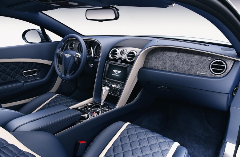 Bentley continental gt interior