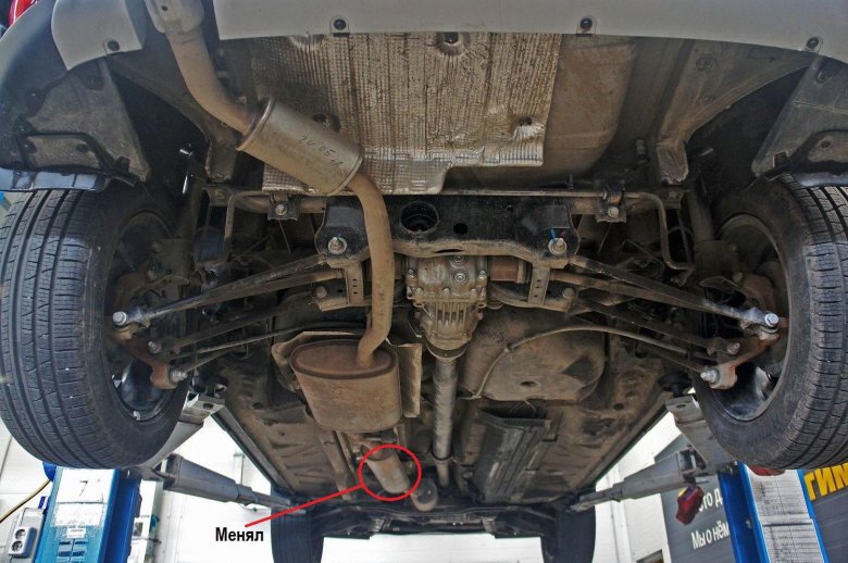 Рено логан 1 вид снизу