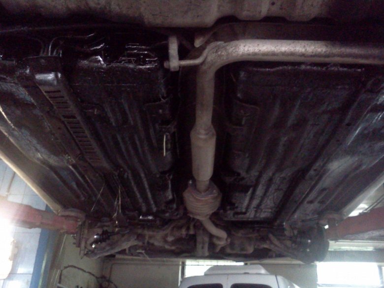 Nissan almera n15 днище