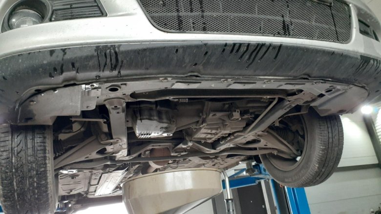 Защита картера audi a6