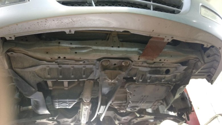 Защита двигателя тойота королла филдер