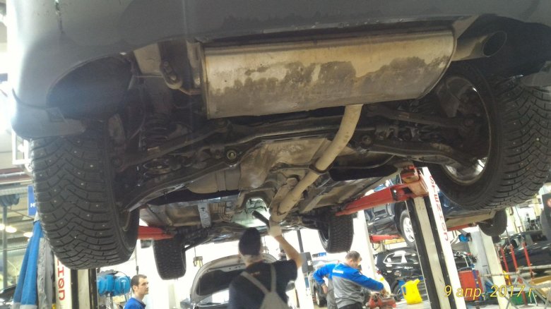 Выхлопная система хендай ix35