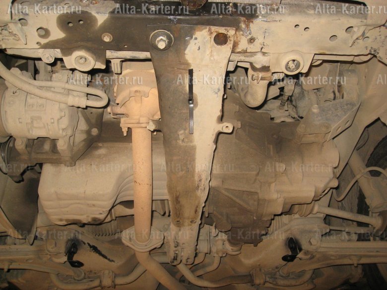 Nissan almera n15 снизу