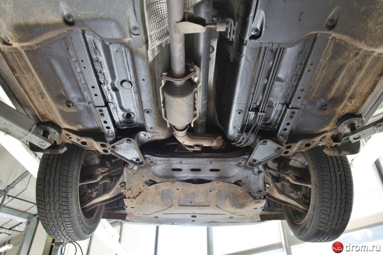 Qashqai j10 днище