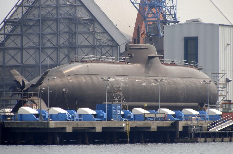 Type 209/1400 submarine чили