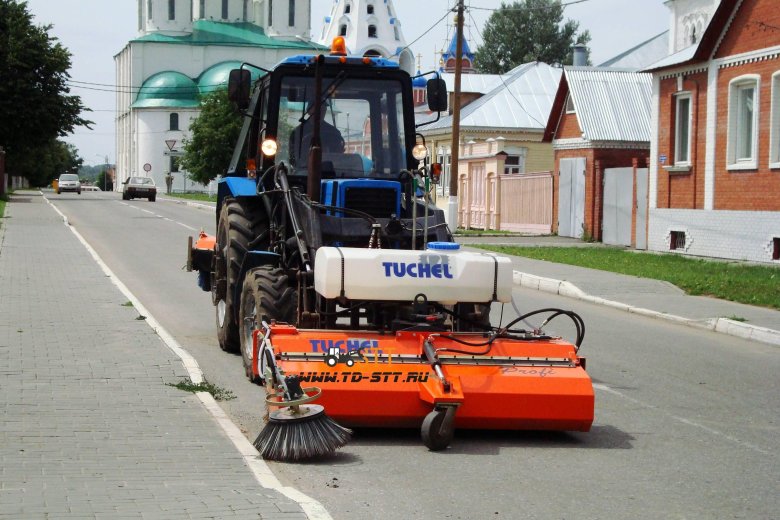 Машина подметальная profi hs600