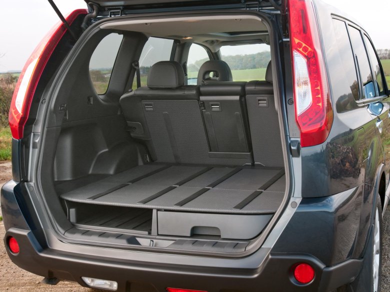 Nissan x-trail 2012 багажник