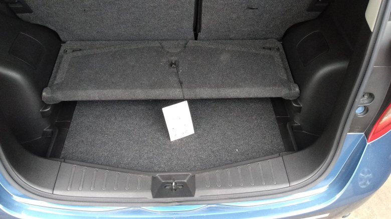 Nissan note e12 багажник