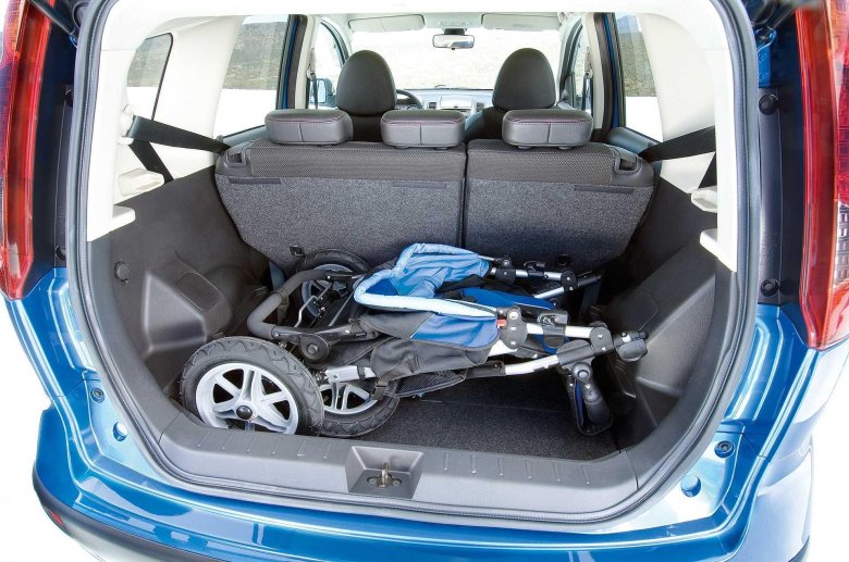 Nissan note 2016 багажник