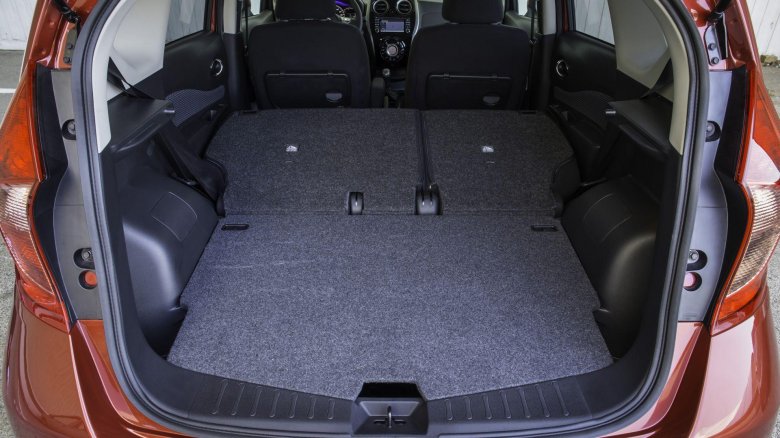 Nissan note 2013 багажник