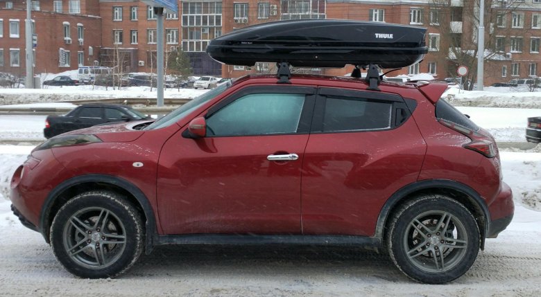 Thule багажники nissan juke