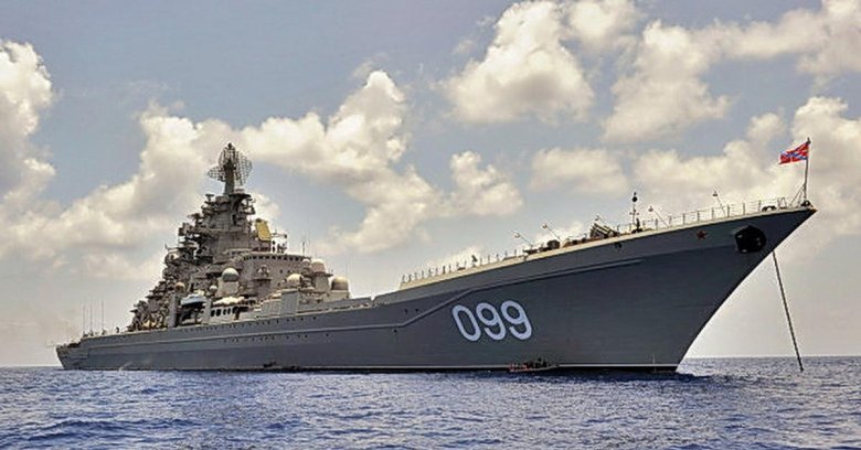 Ракетный крейсер петр великий