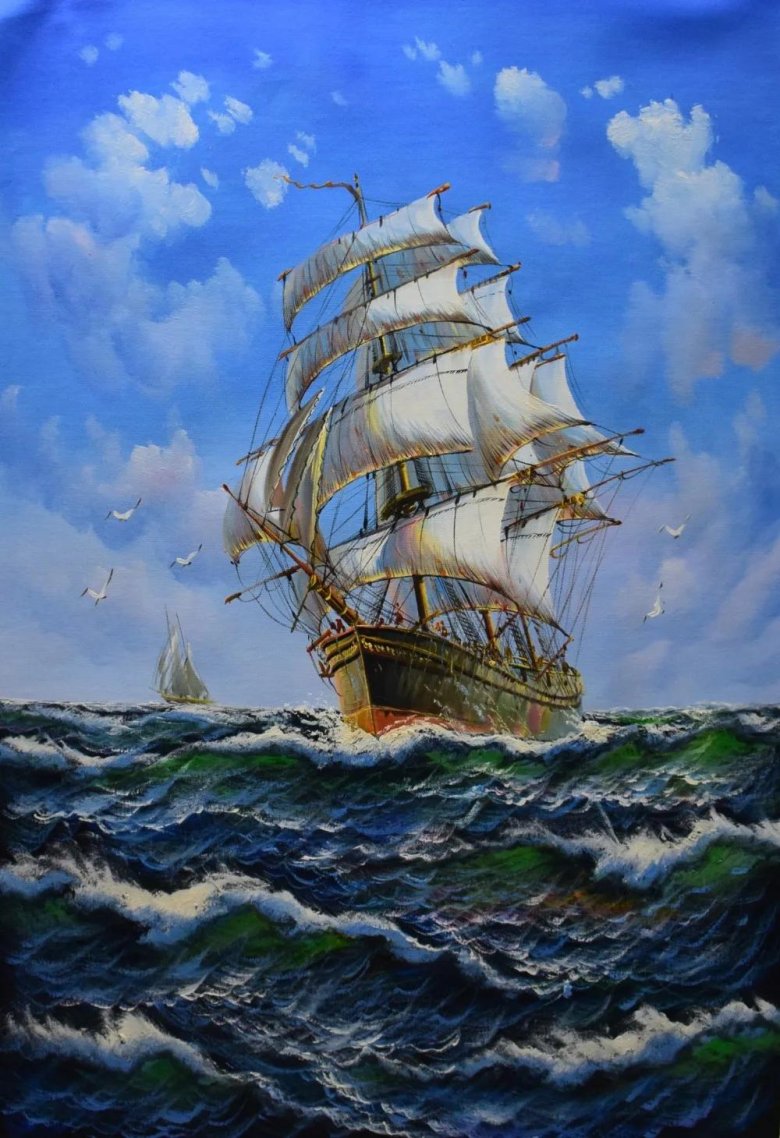 Картины кораблей