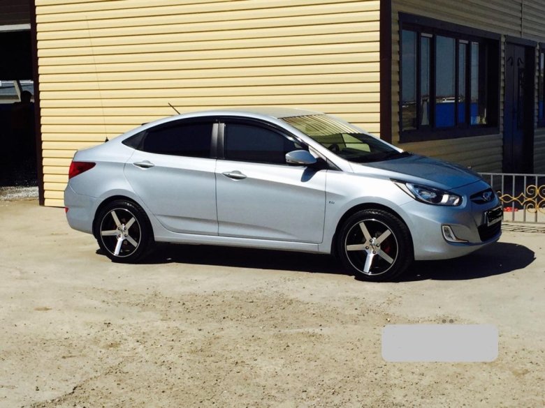 Хендай солярис на дисках