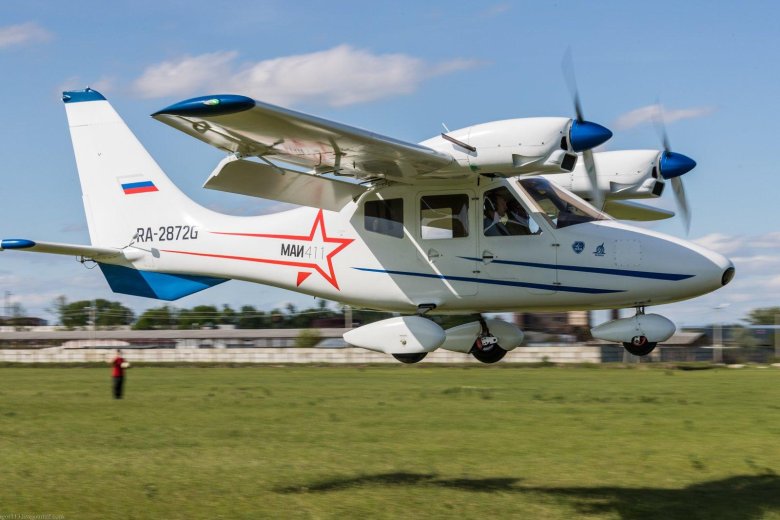 Легкомоторный самолет маи-411