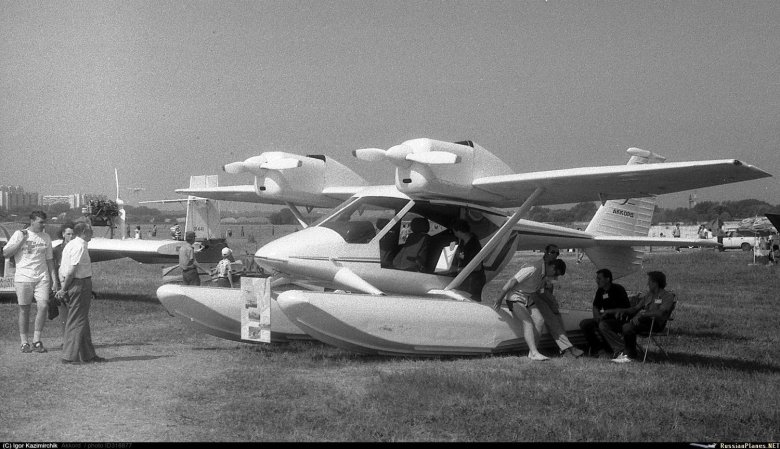 Самолет-амфибия л-42 \ чайка\