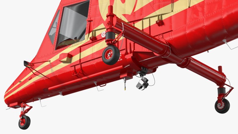 Вертолет кран