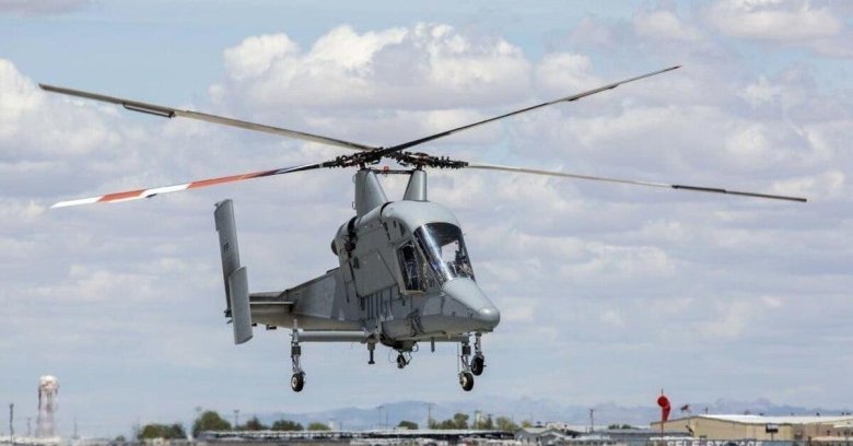 Вертолёт с двумя винтами по бокам