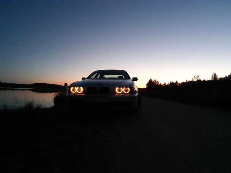 Ангельские глазки бмв е 39