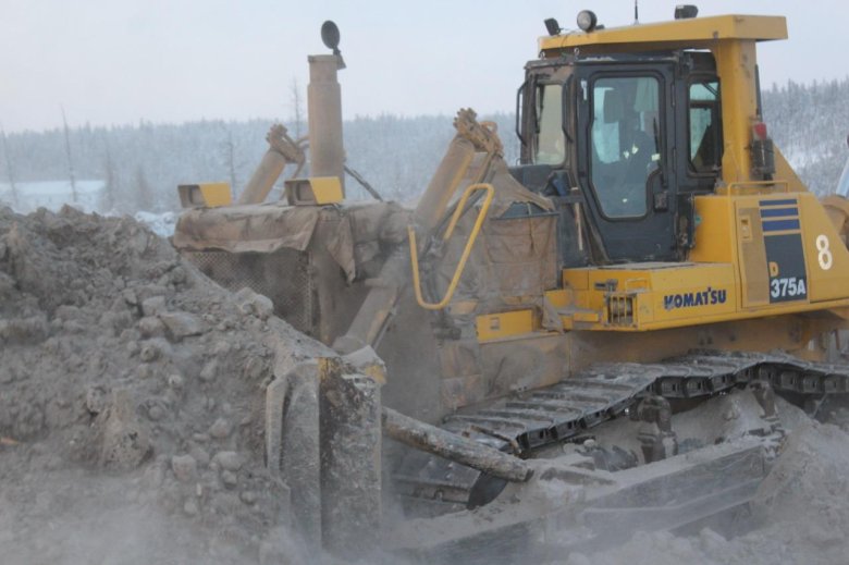 Прииск молодо алмазы анабара