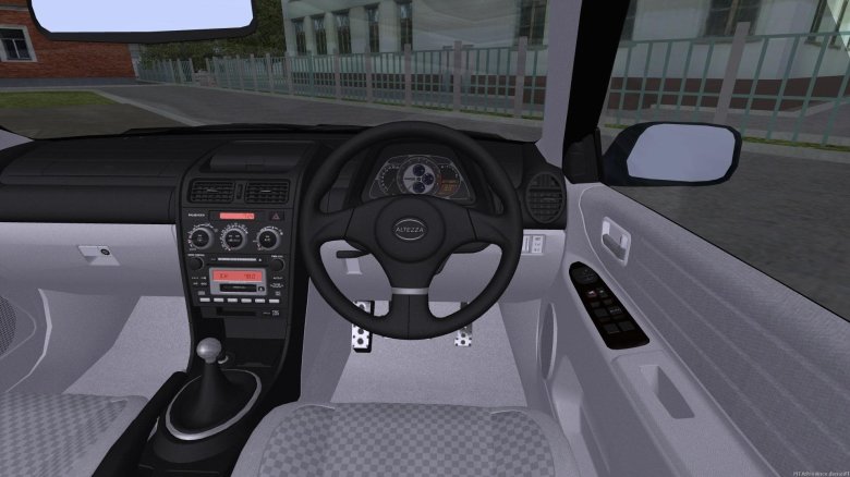 Toyota altezza city car driving