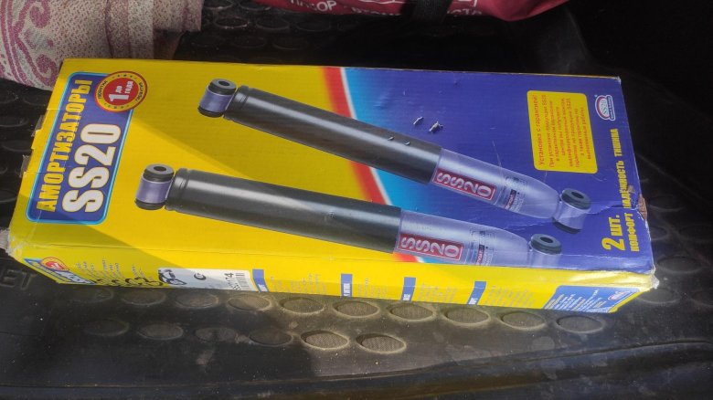 Амортизаторы ss20 на ниву шевроле