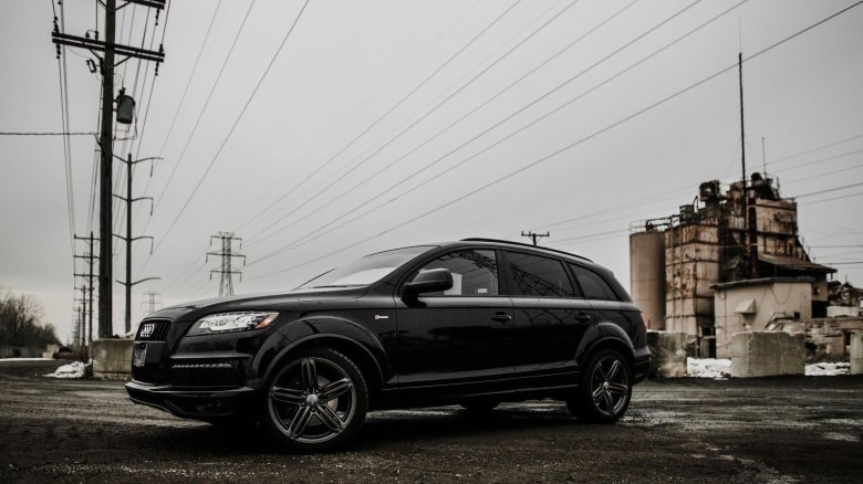 Audi q7 2012 black