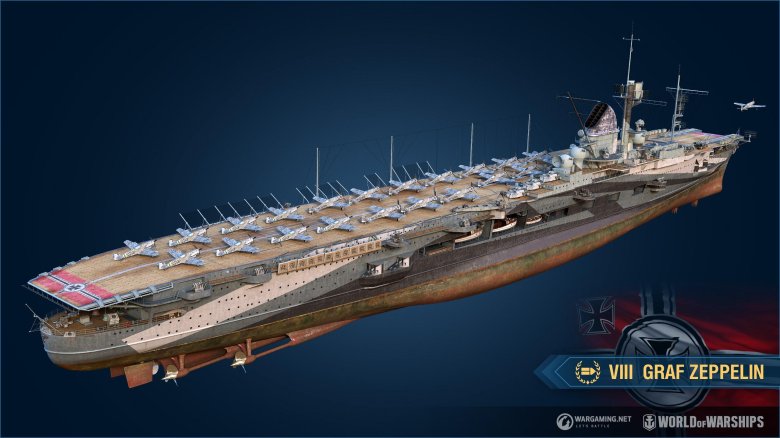 Немецкий авианосец граф цеппелин