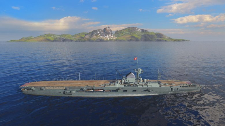 Авианосцы из игры world of warships