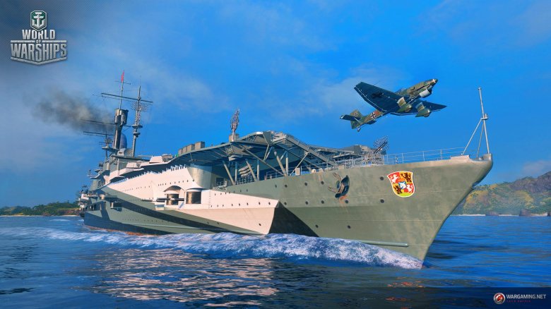 Граф цеппелин авианосец world of warships