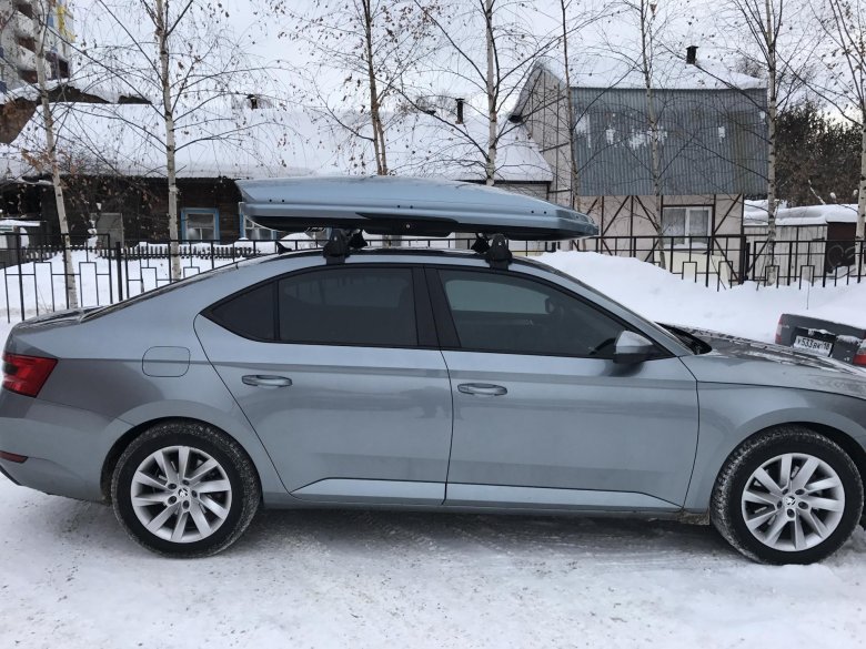 Skoda superb автобокс