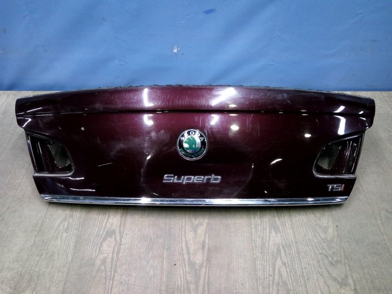 Шкода суперб крышка багажника